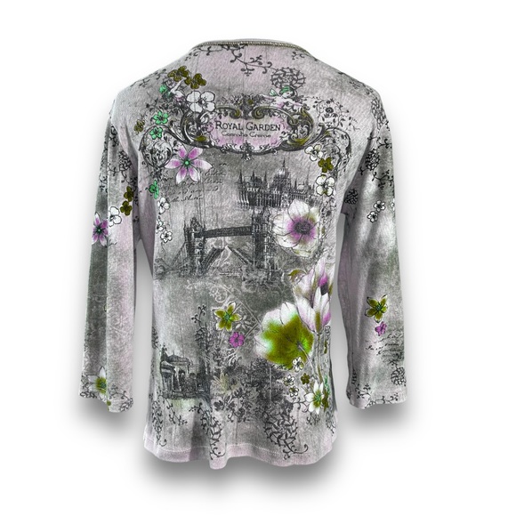 4/$20 Cactus Brand Jeweled Top - Picture 4 of 5